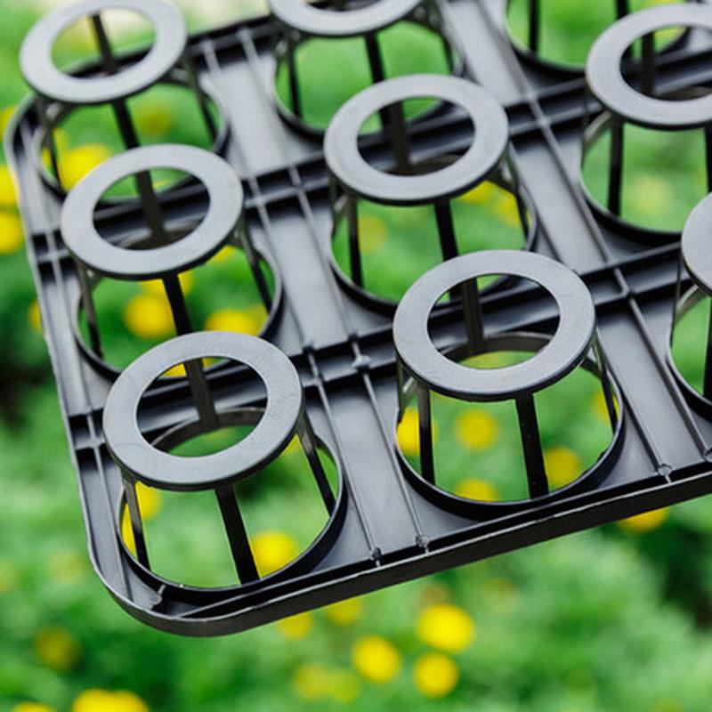 Plastic Nursery Pot 12/15 Holes Seed Grow Planter Box Greenhouse Seeding Garden Seed Pot Tray plant Seedling Tray Phalaenopsis
