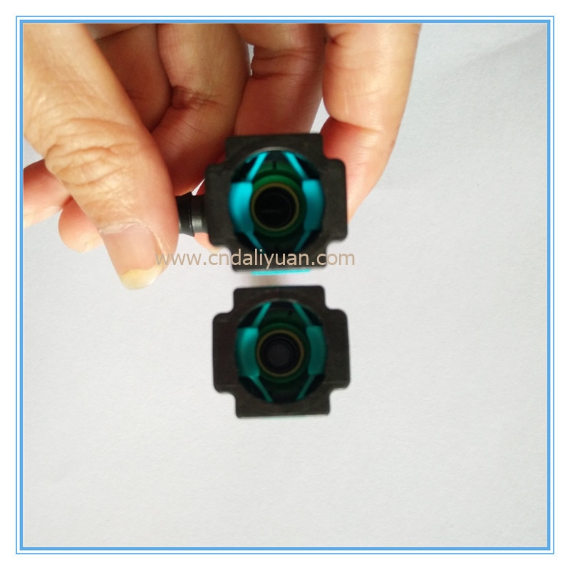 Original 7.89mm id6 auto brændstofslange lynkobling 180 grader 5/16 hun brændstofrør fitting benzin lynkobling 2 stk meget