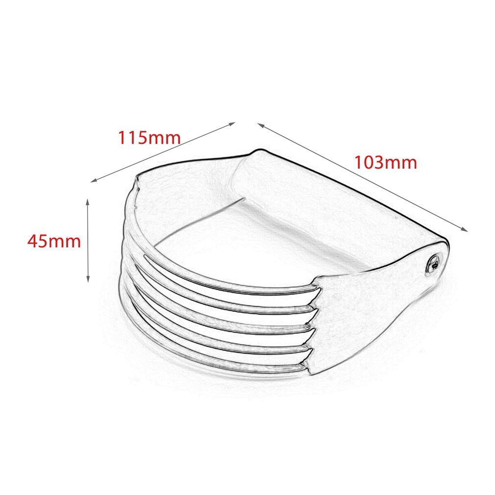 Household Stainless Steel Pastry Blender Home Flour And Oil Mixer Biscuit Play Powder Device Durable Cream Cutter Kitchen Tools