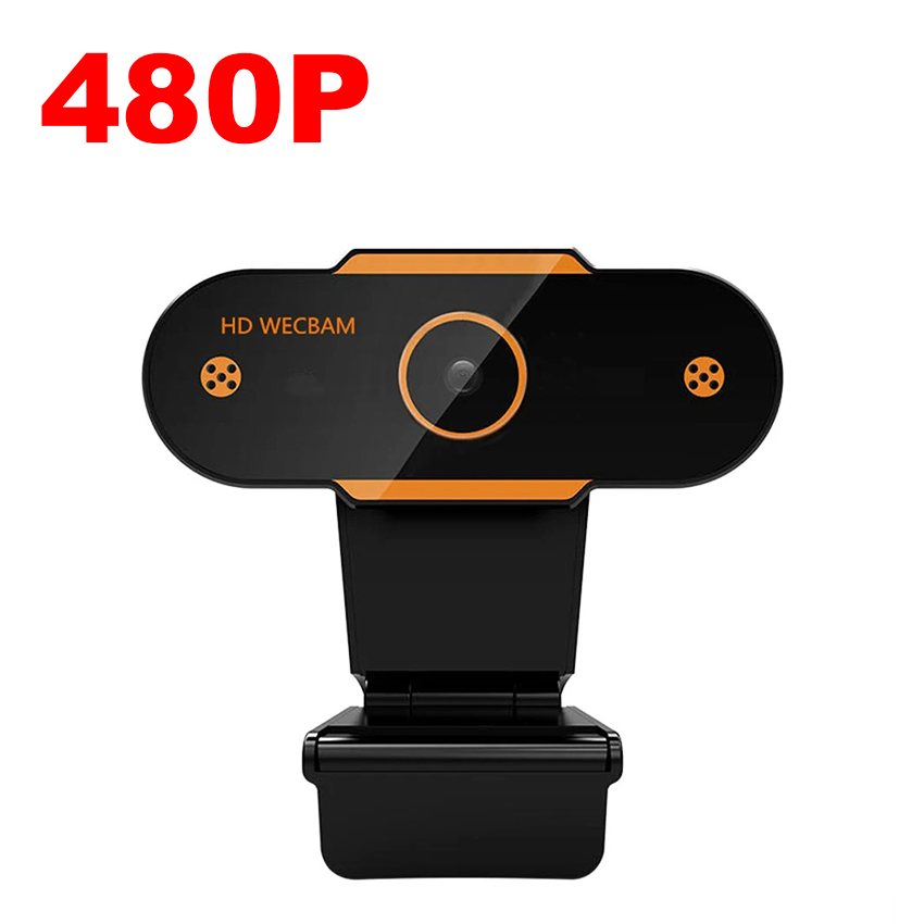 1080p hd webcam câmera foco automático webcam cmos usb computador pc câmera com microfone para chamada de vídeo rede ensino reunião de escritório: BRANCO