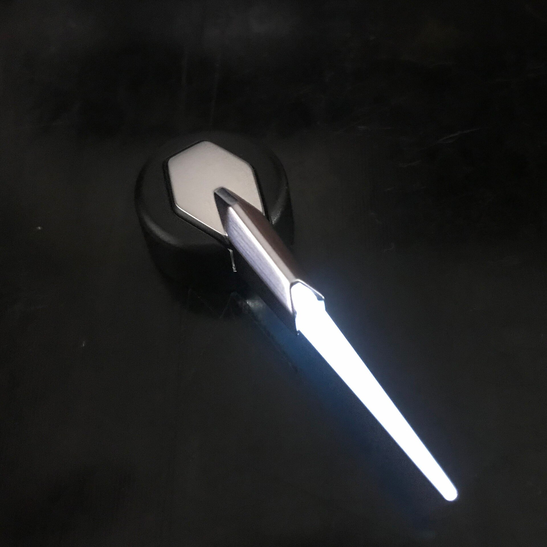 1pc blue 1.2mm hole 39mm Car instrument meter pointer blue shaft standard light guide pointer cluster