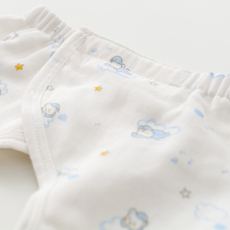 Bébé garçons filles pantalon ouvert entrejambe Double gaze cultiver soi-même couche à langer pantalon bébé