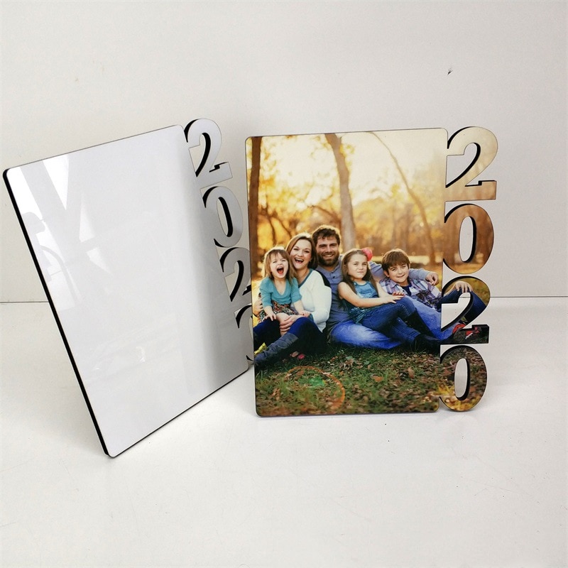 2pcs Blank Sublimation MDF Photo Plate 180*150*5mmTag DIY Printing Sublimation Ink Transfer Print