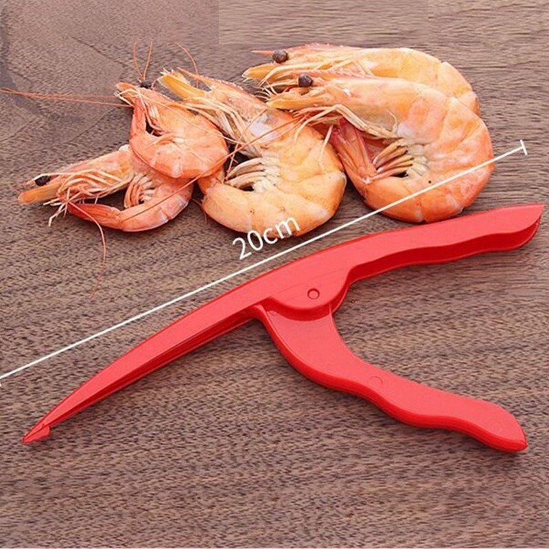 1 pc rápido camarão peelers camarão descascador descascador descascar dispositivo criativo cozinha cozinhar concha ferramentas de marisco uso fácil gadget cozinha
