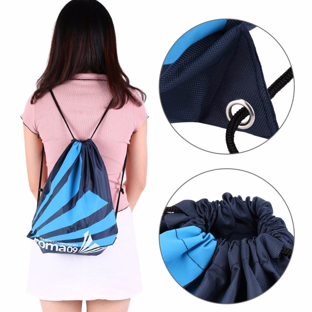Swimming Waterproof Bag Backpack Double Drawstring Sport Gym Beach Portable Mini Shoulder Bags Outdoor Shoes Bag