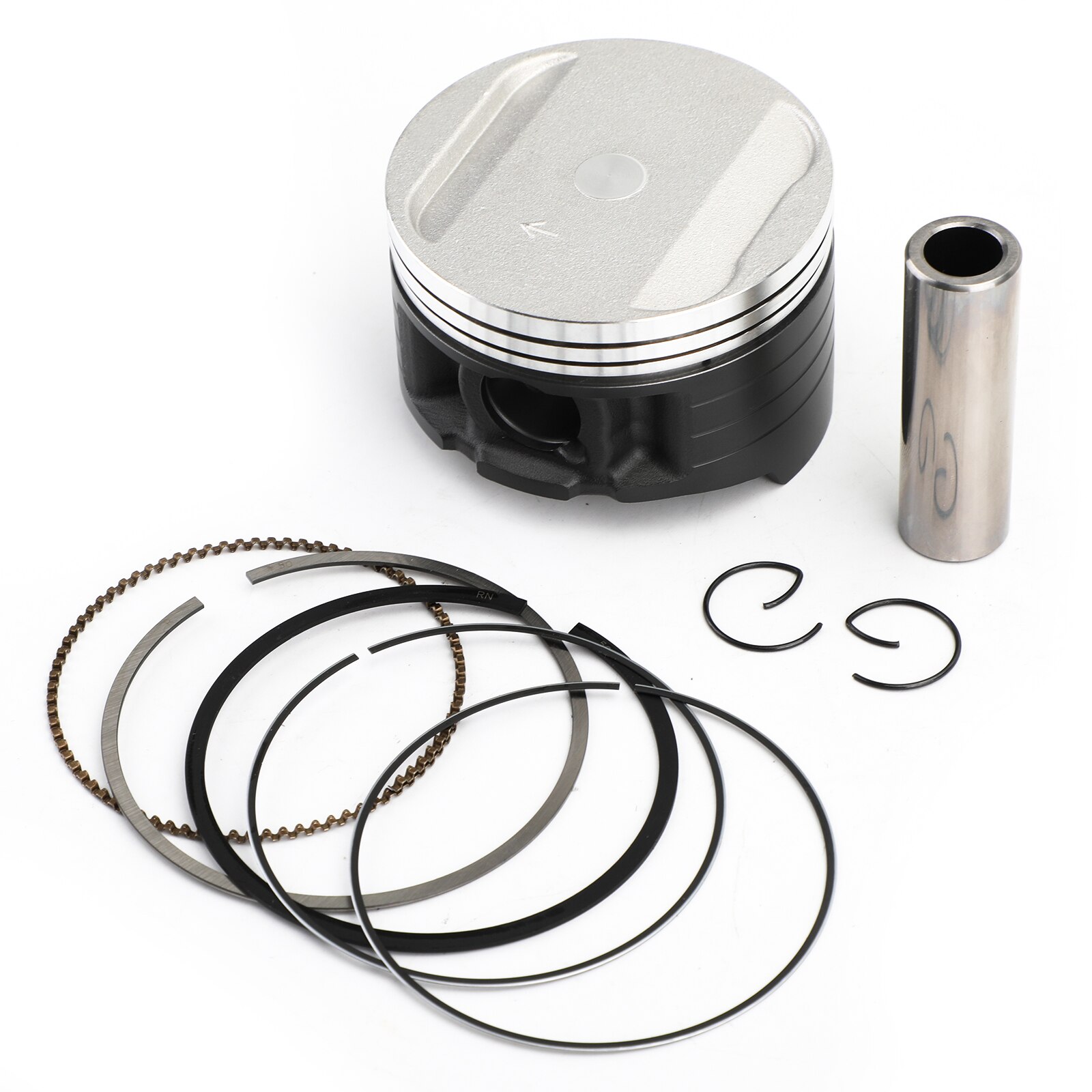 Artudatech Piston Rings Pin Kit Bore 73mm 73.25mm 73.5mm 73.75mm 74mm for Yamaha TT250R 93-04 TTR250 TT-R250 TTR 250