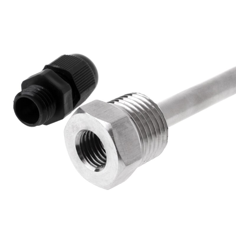 30-200mm Thermowell Stainless Steel 304 1/2" BSP G Thread for Temperature Sensor