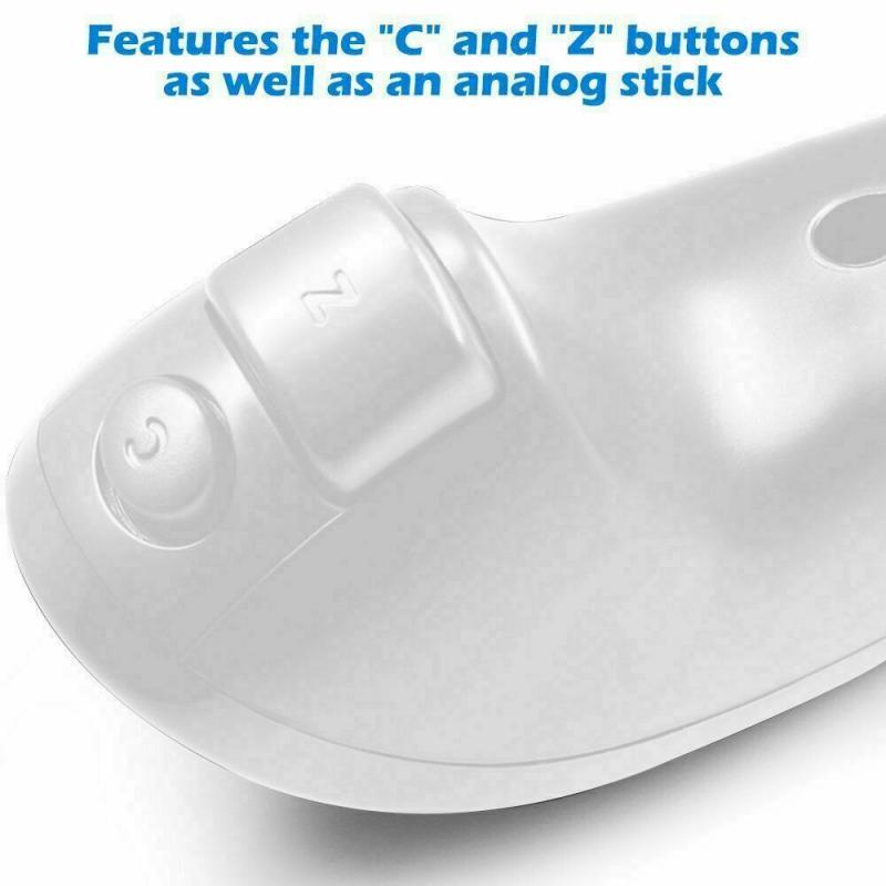 2 In 1 Voor Wii /Wii U Draadloze Bluetooth Remote Nunchuck Controller Sync Joystick Nunchuck Voor Nin Neiging gamepad Voor Wii