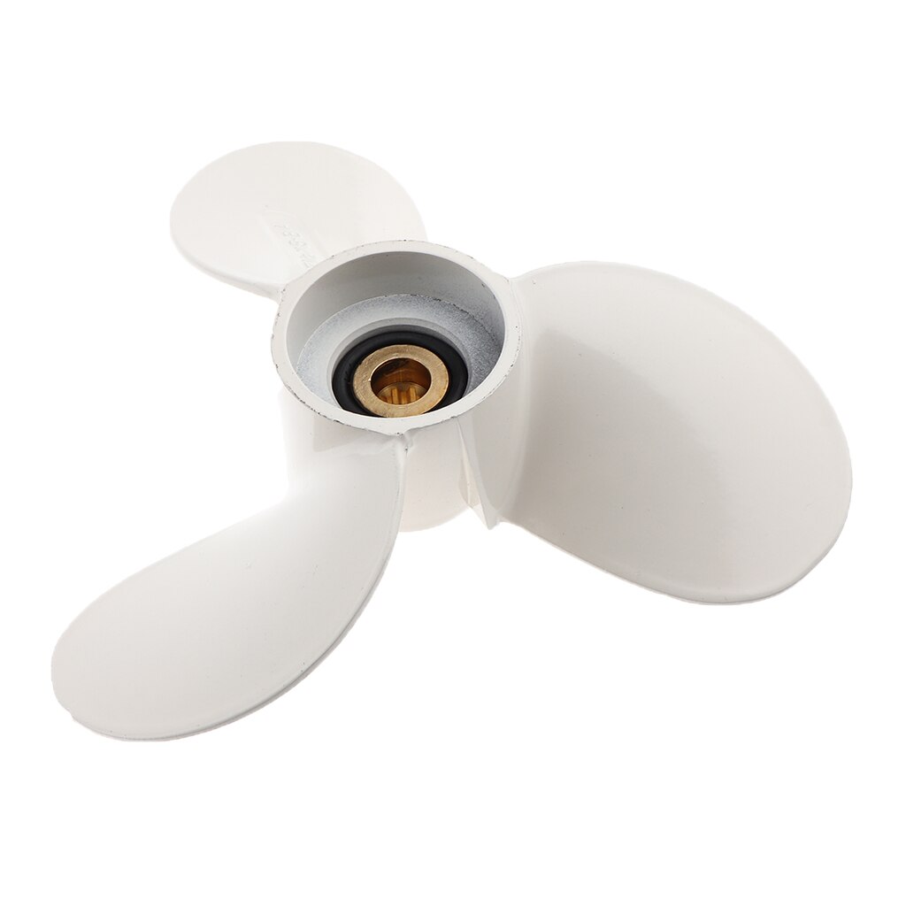 3- blad båd marinepropeller til yamaha 2-6hp aluminiumslegering skibstrækker 7 1/2 x 8 ba type vandtæt stødsikker