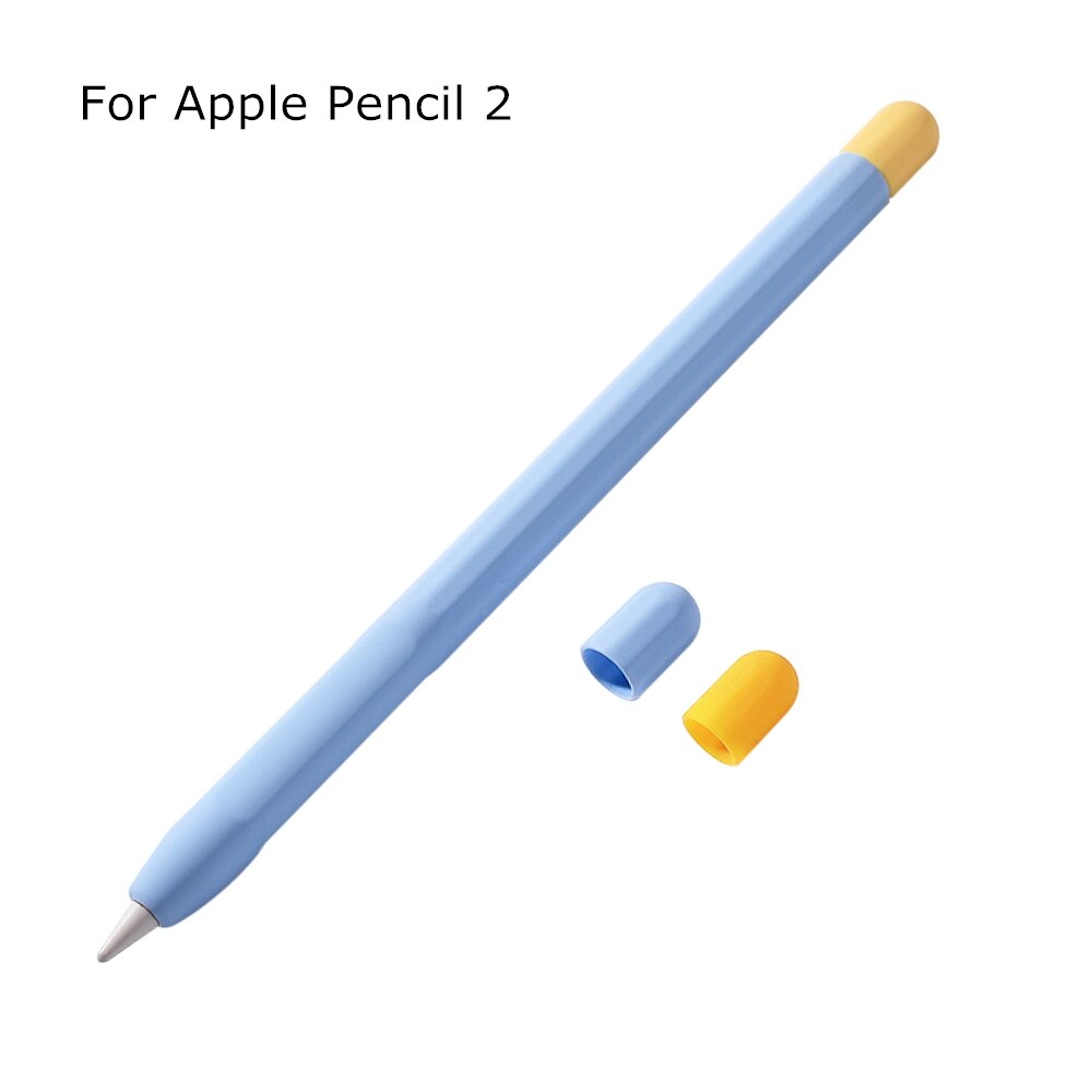 For Apple Pencil 2 1st 2nd Case Pencil case Tablet Touch Stylus Pen Protective Cover Pouch Portable Soft Silicone Case cover: 11