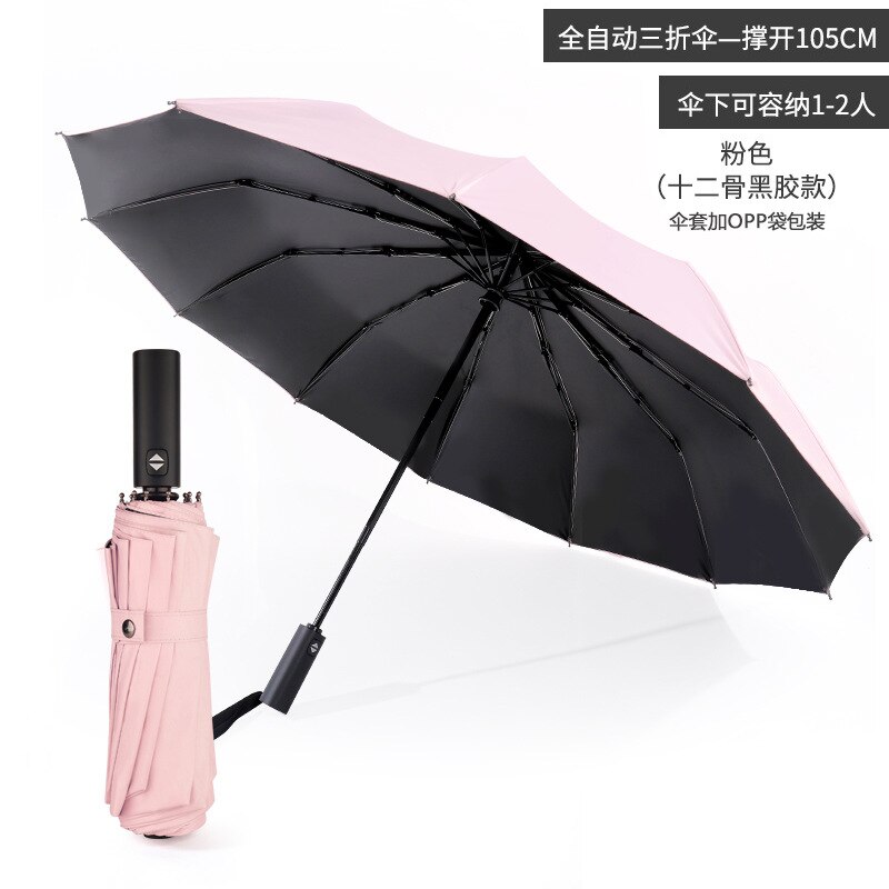 Paraplu Mannen Parasol Sombrillas Para Lluvia Uc Mannen Kinderen Paraplu Voor Meisjes Clear Regen Kids Zomer Parasol Kleine Zonnescherm: Light pink