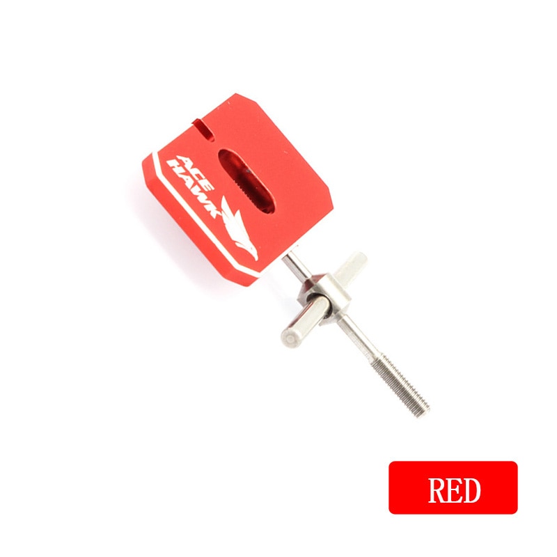 BaitCasting Equipment Fishing Reel Spool Remover Ball Bearing Disassembly Maintenance And Repair Tool Wrench Check Tackle: bearing remover red