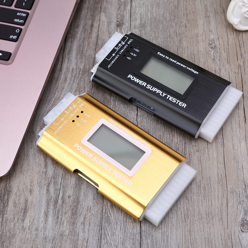 Digital LCD Display PC Computer Power Supply Tester Checker ATX Measuring Diagnostic Tester Tools Power Supply Tester