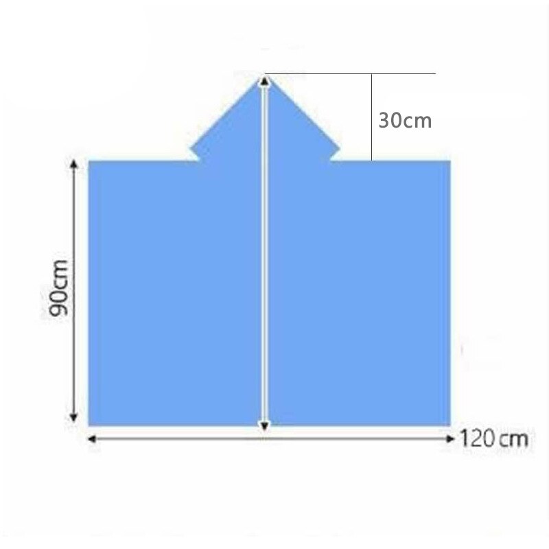 Draagbare Wegwerp Regenjas Mantel Regenjas Draagbare Regenjas Wegwerp Regen Draagbare Poncho Unisex Regenkleding