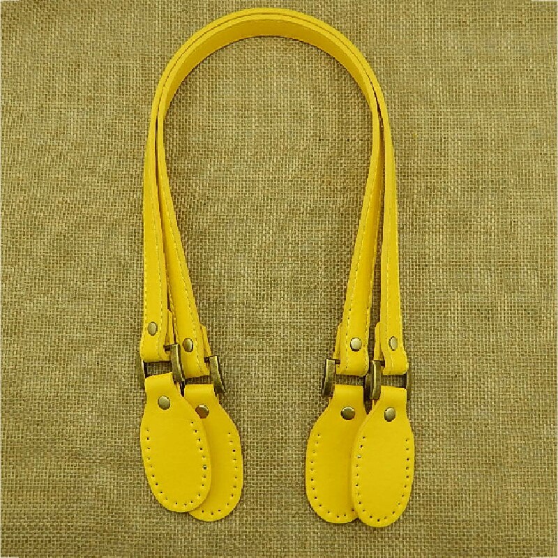 1 Pair Leather bag Handles 58cm Bag Belt Accessories For Bags DIY Replacement Bag Handles Purse Strap Handbag Strap Bag strap