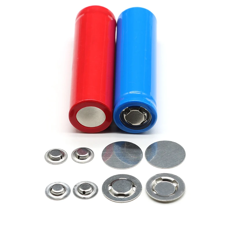 18650 Battery Spot Welding Cap Alternative Electrode Tip Cap Positive Spot Welding Accessories Battery Negative Flat Gasket