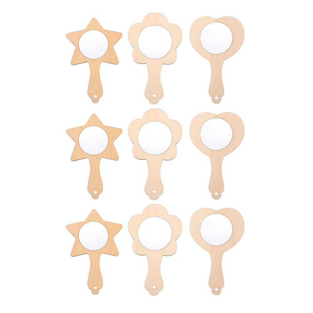 20 Piezas De Ini Espejo De Adera Para Anualidades, Espejo De Ano