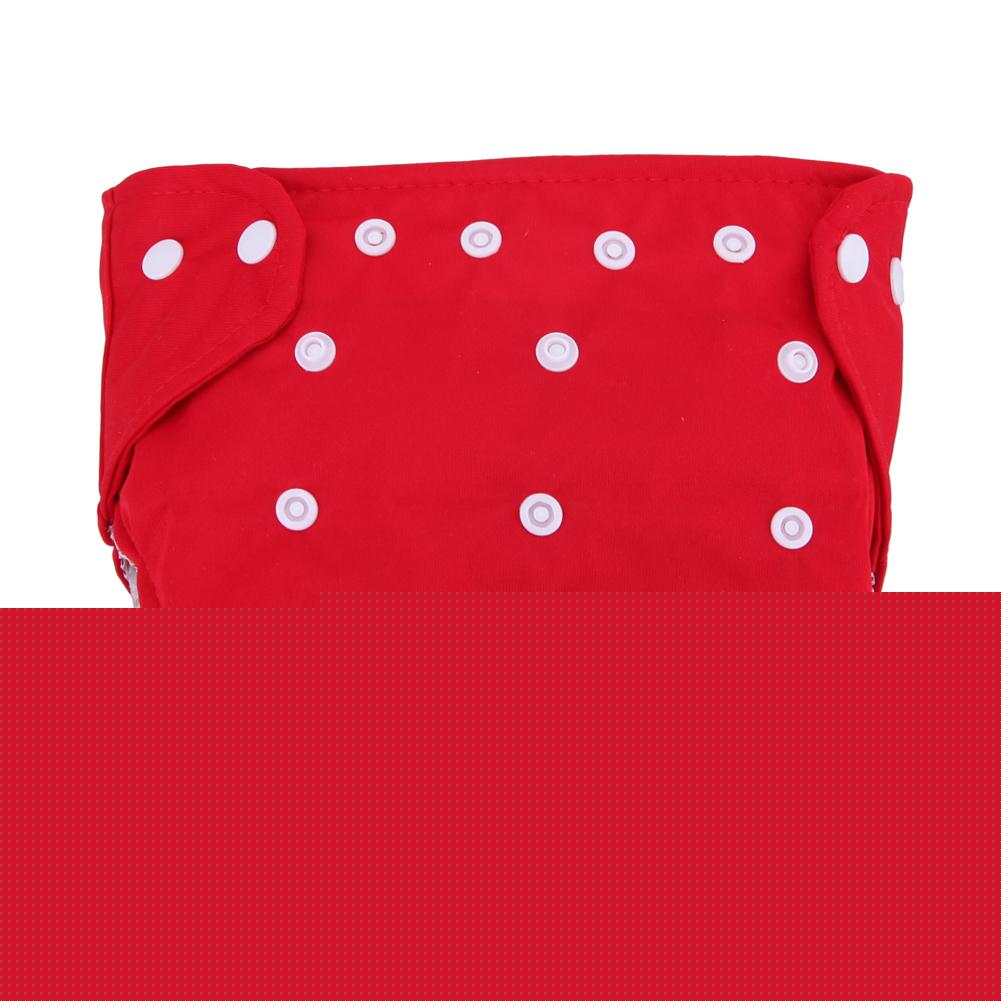 1PC Adjustable Reusable Lot Baby Kids Boys Girls Washable Cloth Diaper Nappies Baby Solid Diaper