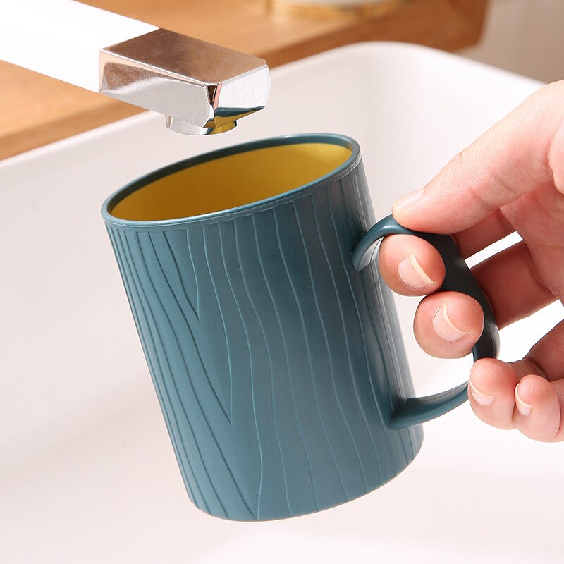 Tandenborstel Beker Mondwater Cup Water Mok Borstelen Cup Home Reizen Effen Kleur Drinkware Gereedschap Badkamer Accessoires
