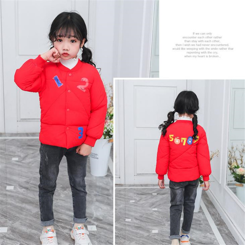 -né bébé vers le bas manteau fermeture éclair à capuche bébé hiver manteau 4 couleurs à manches longues enfants vêtements de neige bébé vêtements d'hiver: Color 3 / 130cm