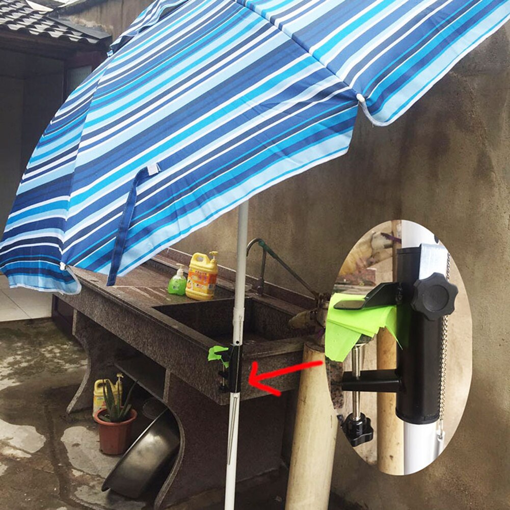 Parasol Houder Voor Vierkante Balkon Reling Patio Paraplu Ondersteuning Stand Beugel