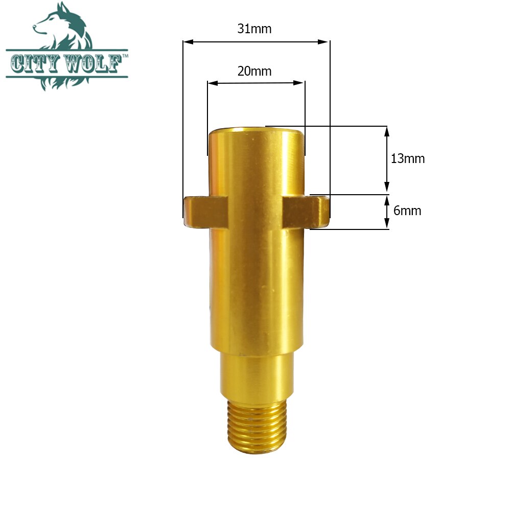 10PCS aluminum karcher adaptor G1/4 thread for karcher K2 K3 K4 K5 K6 K7 high pressure washer joint snow foam lance adaptor