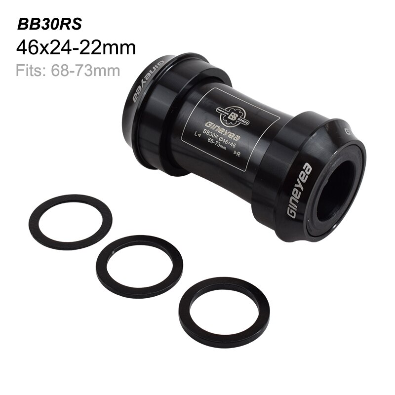 BB30 BB79 Mtb Bike Press Fit Bb Sets 42/46*22/24/30 Mm Steekas Carbon Road mountain Fiets Trapas Voor Shimano Sram: BB30RS 46x22x24