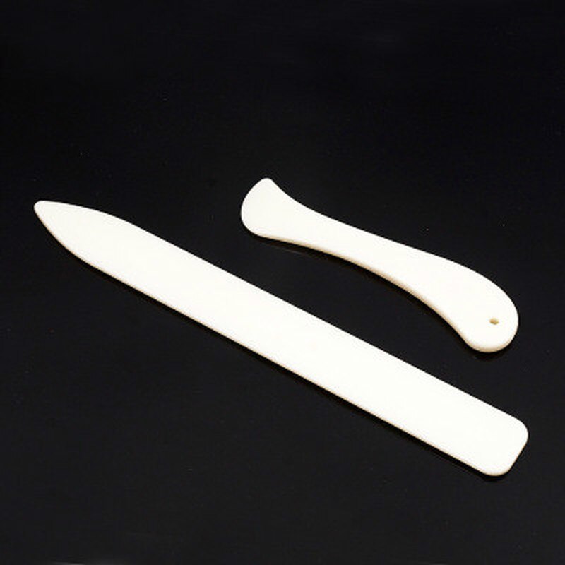 2PCS/SET Leather Craft Tools Bone Folder For Leather Scoring Folding Creasing PaperHome Handmade Accessories