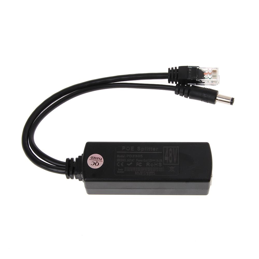 10/100M IEEE802.3at/af Power Over Ethernet PoE Splitter Adapter For IP Camera