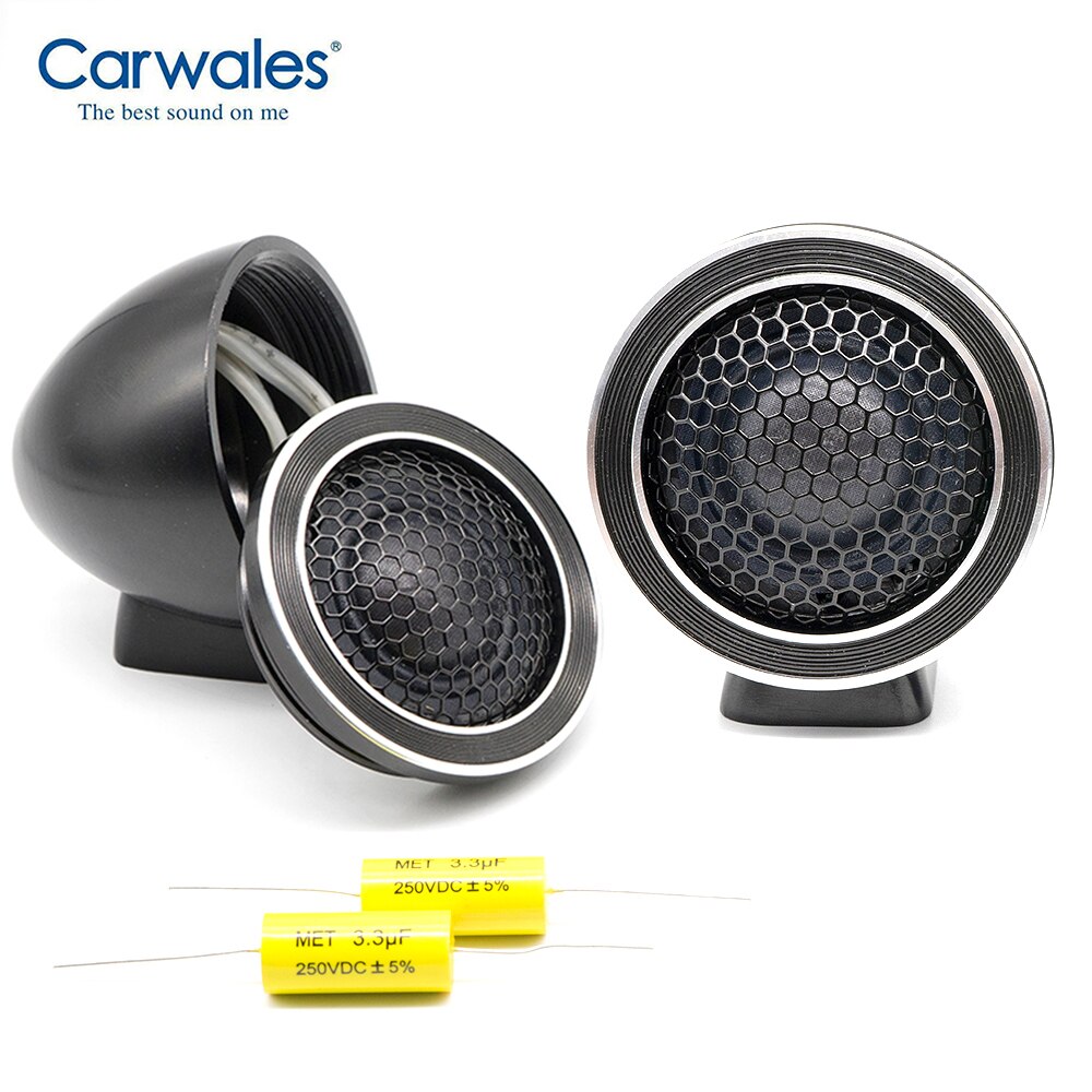 Carwales 150 W High Power Luidsprekers 150 W Tweeter Speaker Auto Hoge Frequentie Metalen Base Auto Audio Super tweeters Para Auto