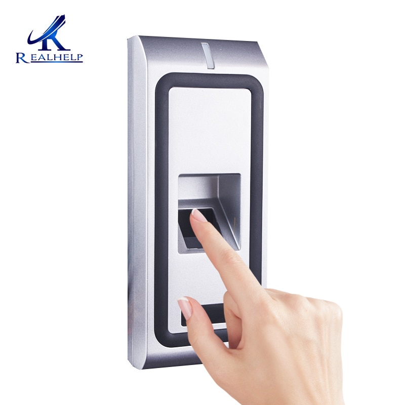 Fingeraftrykssensor dørlås controller vandtæt biometrisk og kortadgangskontrol udendørs fingeraftrykslæser