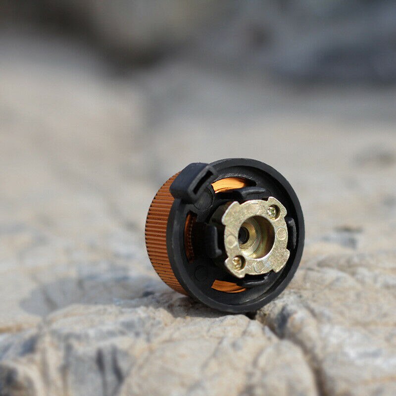 Adaptador de latas para acampada, cabezal convertidor de quemador de Picnic, Cartucho de combustible de Gas para quemadores divididos, accesorios para estufa al aire libre, 28x42mm