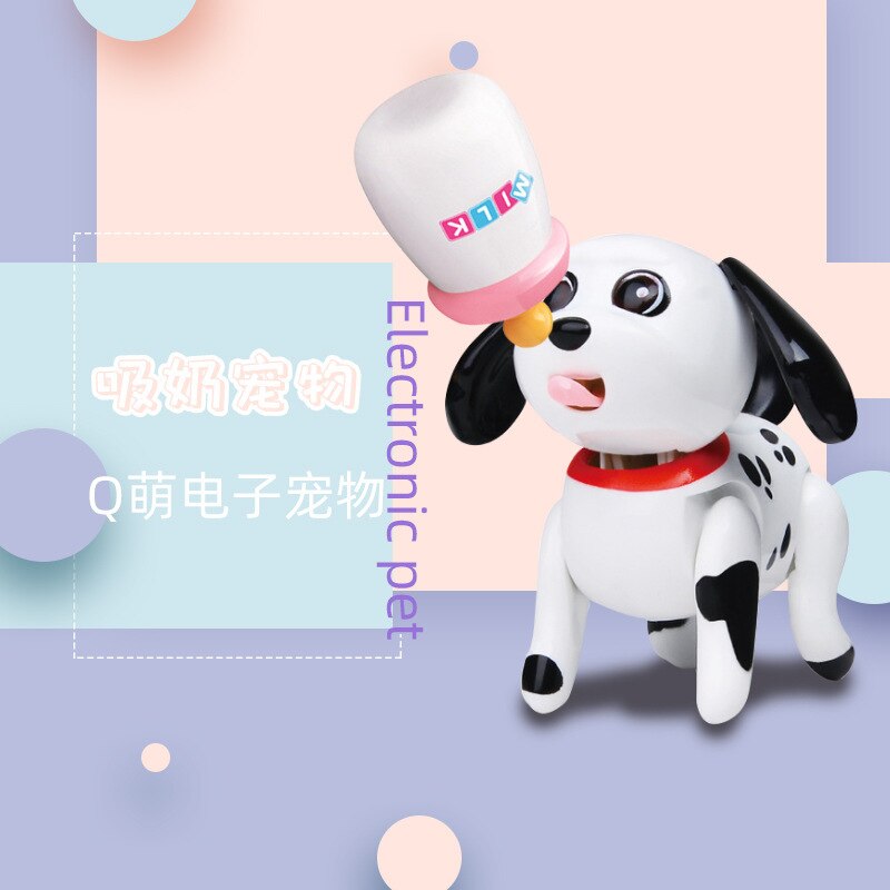 Het type hond robot borst huisdier kat sensor likken fles ouder en kind interactie elektronisch huisdier kinder speelgoed