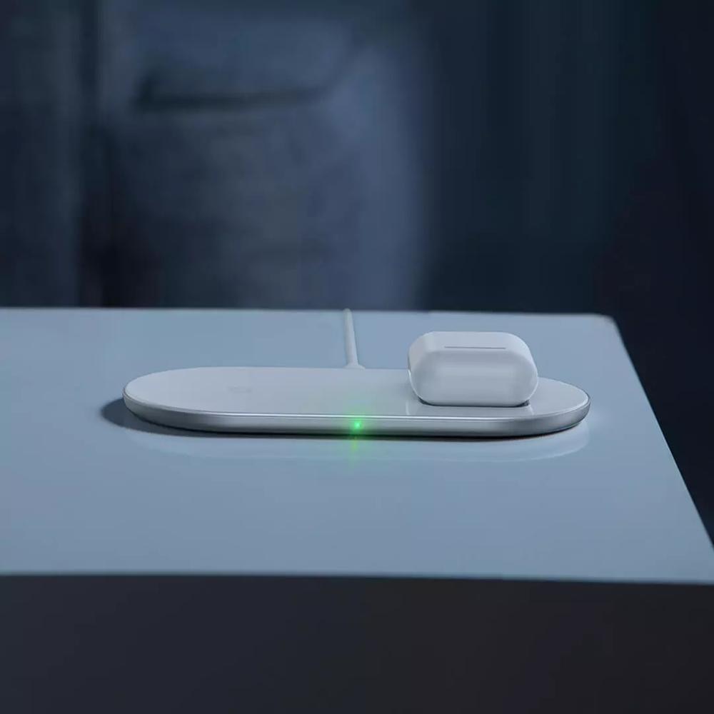 Xiaomi wireless charger 15W Dual device Fast charge Intelligent protection Dual Wireless Charger for Smart mobile phone headset