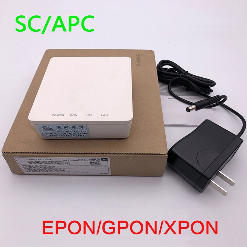 EPON onu gpon xPON 100% ont FTTH fiberhome onu modem SC/APC hg8310m hg8010H 1GE ONU ONT OLT 1PCS
