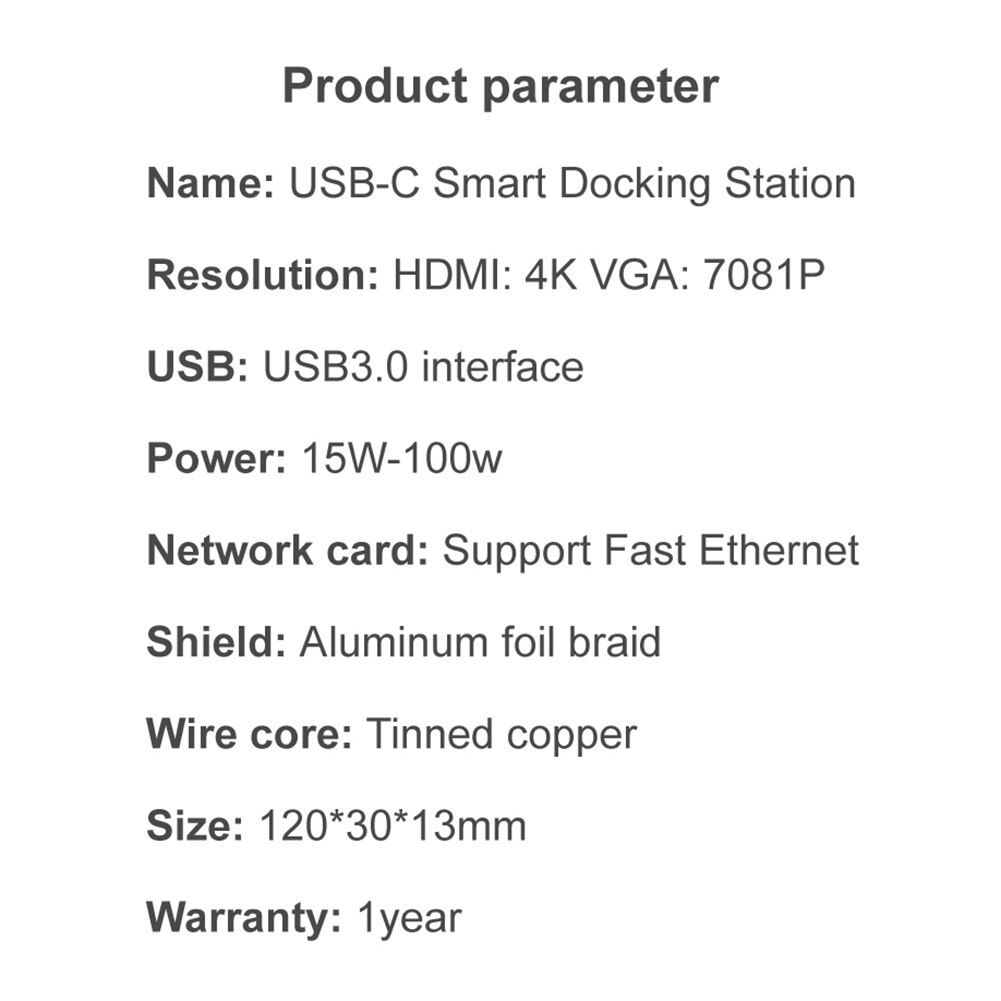 5 In 1 Hub Usb Type C Hdmi-Compatib Multipoort Adapter Met Output Usb 3.0 2.0 RJ45 Ethernet Usb C Pd Poorten Opladen