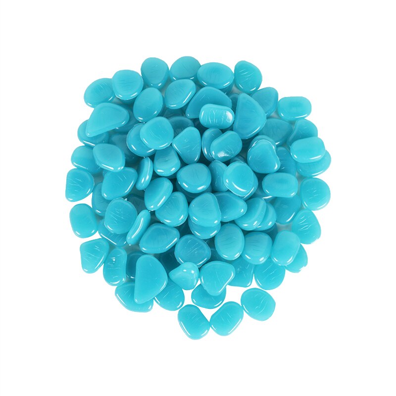 25/50pcs Glow in the Dark Garden Pebbles Glow Stones Rocks for Walkways Garden Path Patio Lawn Garden Yard Decor Luminous Stones: 50pcs / style B