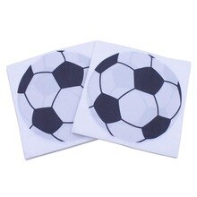 40 Pcs Funny Mooie Creatieve Leuke Printing Voetbal Servet Voor Verzamelen