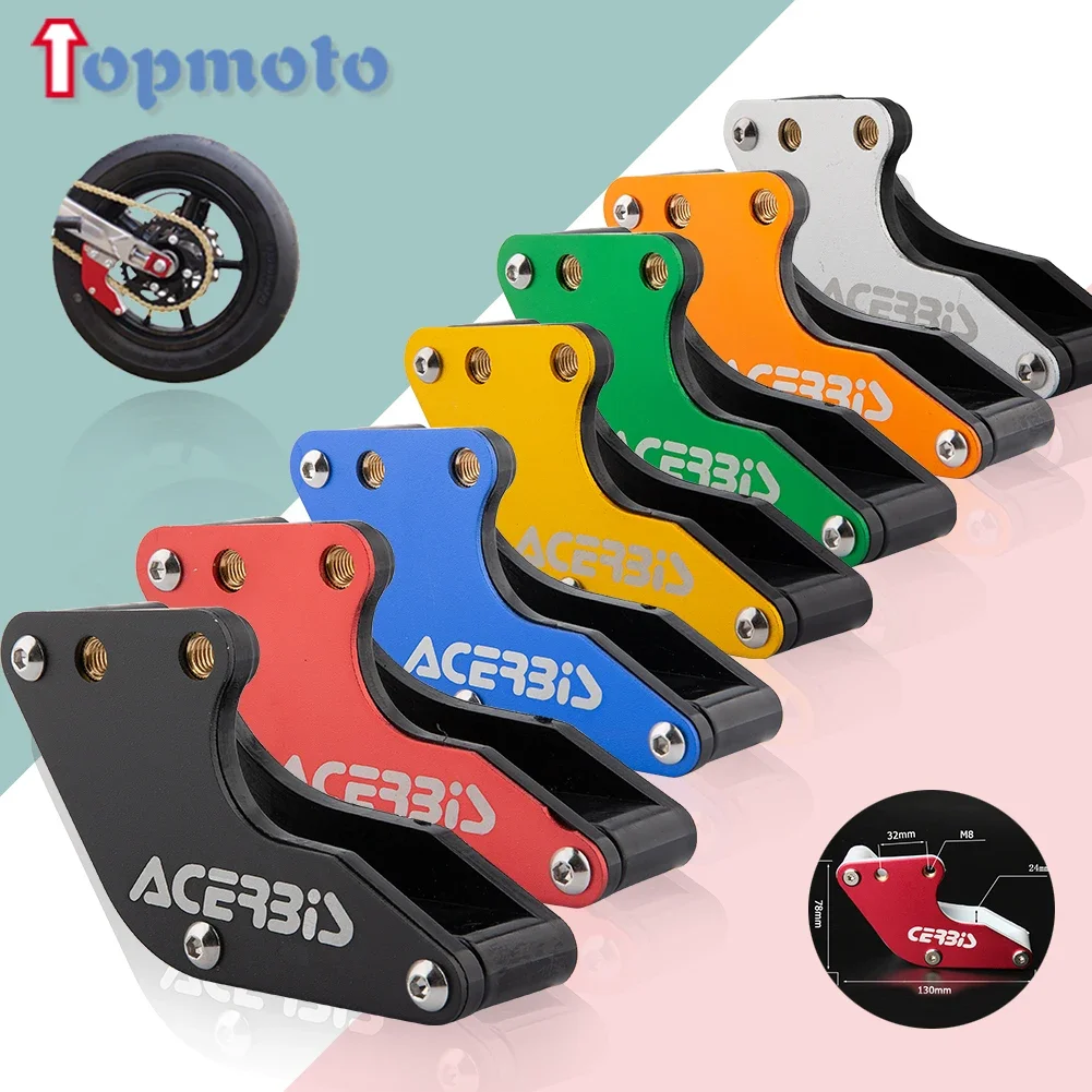 Motorcycle CNC Chain Guard Gids Voor IRBIS BSE KAYO SSR TTR XR CRF KLX 50 70 90 110 125 140 150 160 cc Dirt Pit Bike Scooter