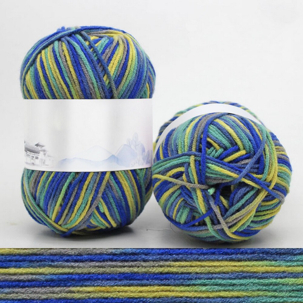 Milk Sweet Soft Cotton Baby Knitting Wool Yarn Milk Cotton Soft Baby Yarn For Hand Knitting 50g/ Crochet Baby Woolen