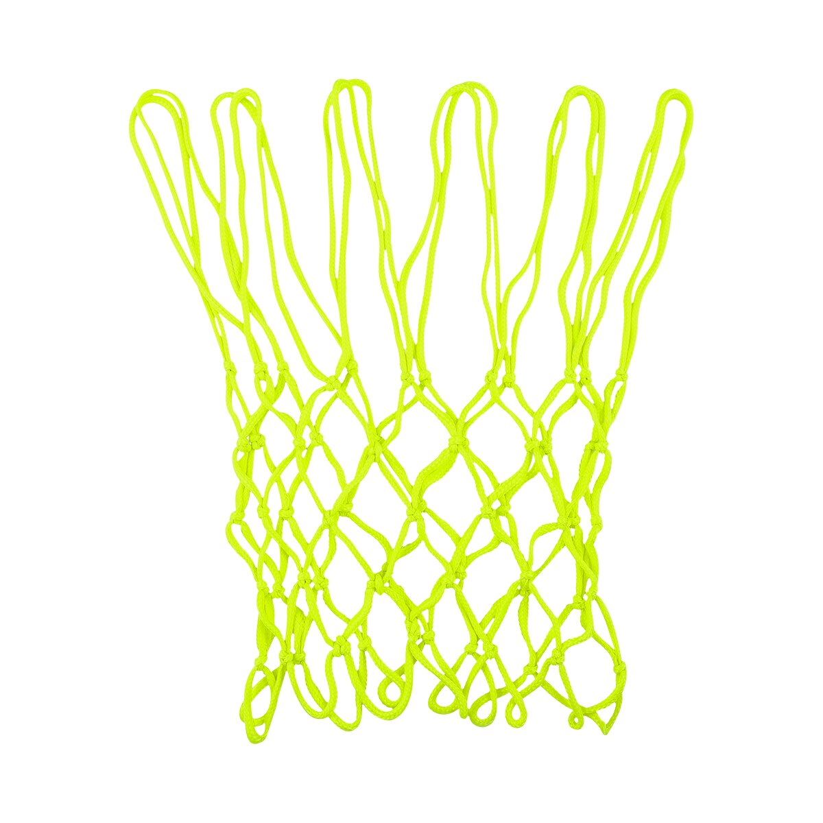Red de baloncesto luminosa y brillante para la noche, malla de Nylon trenzado estándar, Red de baloncesto resistente