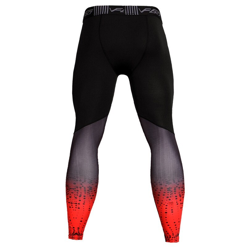 Leggings herr fitness sport leggings löpträning hög stretch snabbtorkande tjogger byxor som andas herr joggingbyxor