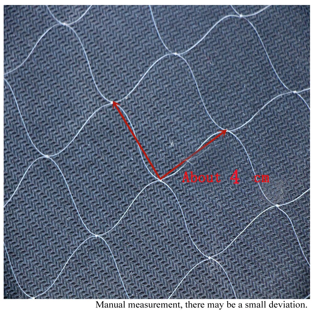 Lawaia gillnet rede de pesca monofilamento náilon rede de pesca pegajosa malha redes de emalhar redonda flutuante camada única finlândia net: Mesh 40mm