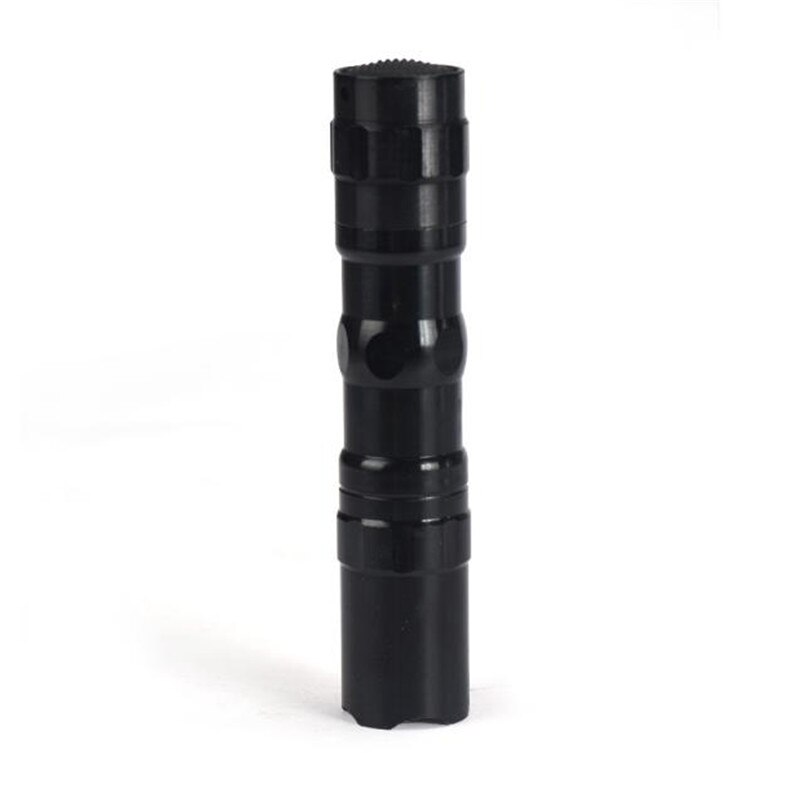 Flashlight 3W Super bright LED lamp With Clip Clamp AA Flashlight Focus Torch Light ,JULY,5