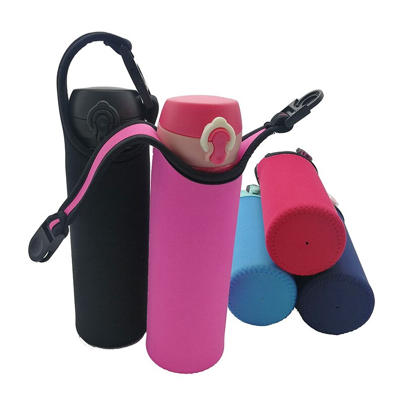 420/550ml Portable Heat Insulated Cup Sleeve Case Travel Water Bottle Covers Protector Storage Bag With Rope Thermos Cover