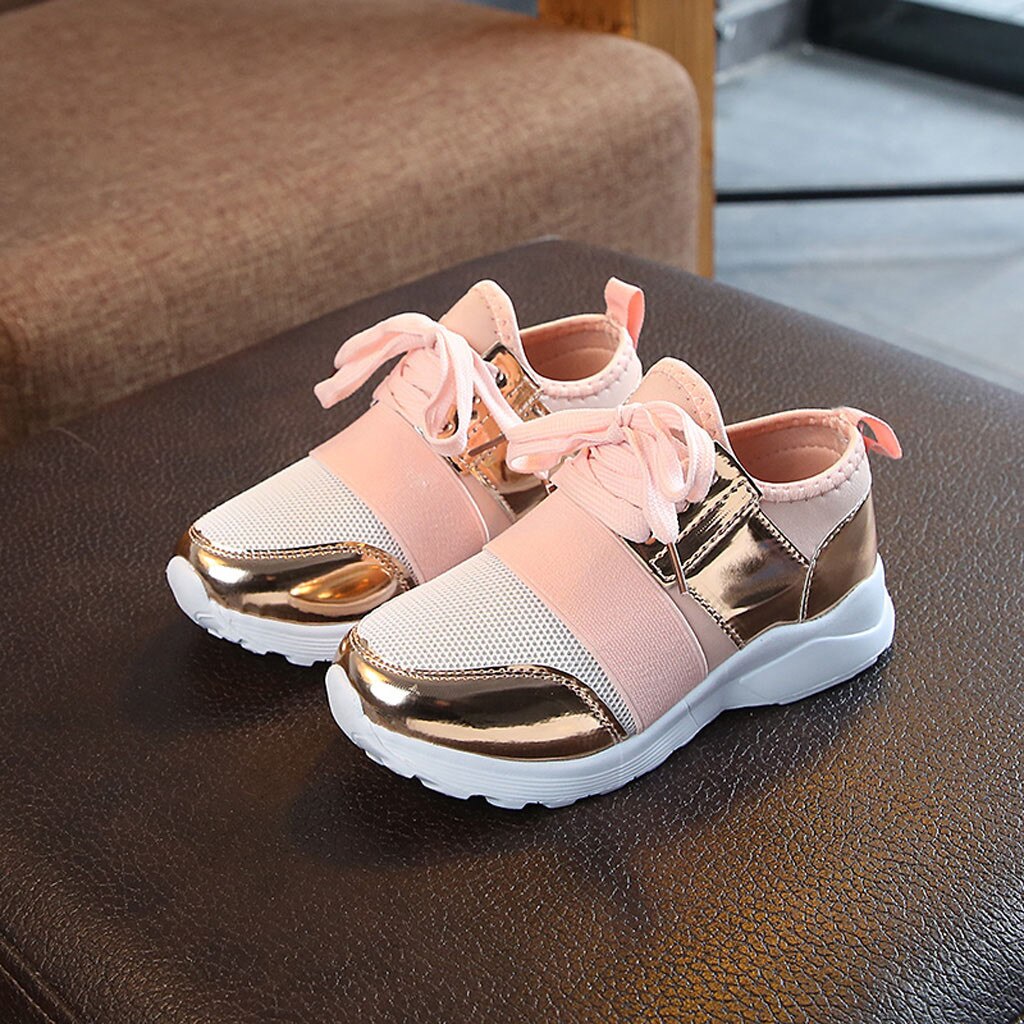 Kids Schoenen Peuter Infant Kids Baby Jongens Meisjes Mesh Casual up Kant Sport Loopschoenen Sneakers mini melissa zapatos modis: Roze / 34