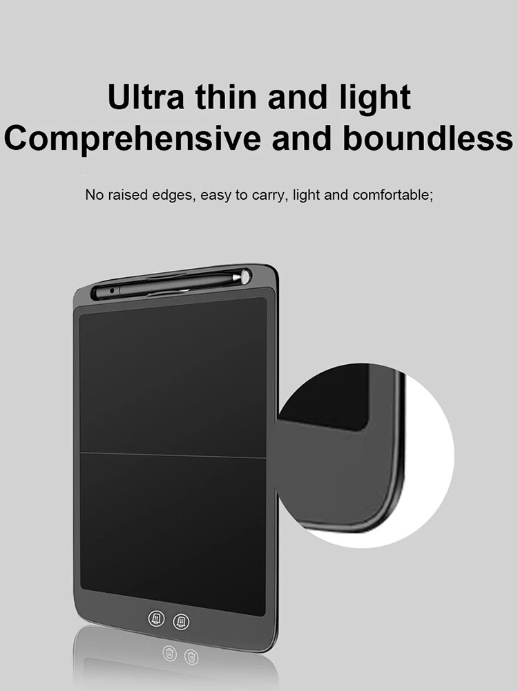 12 Inch Split Screen LCD Writing Tablet Digital Split Ccreen Delete Writing Drawing Board Intelligent Split Screen Tablets