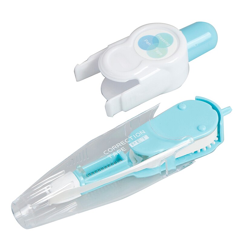 1Pc cute novelty correction tape pen blue green stationery school office supply