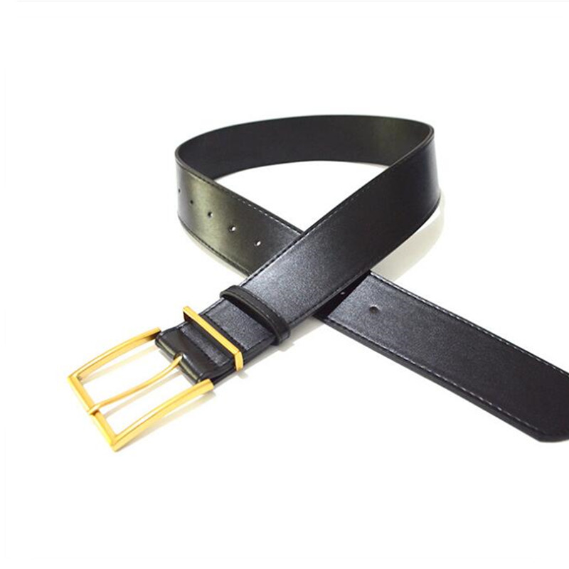 Cinturón ancho para mujer, cinturón Vintage con hebilla grande, cinturones negros para jeans, correa de piel sintética marrón, cinturones de vestir para mujer