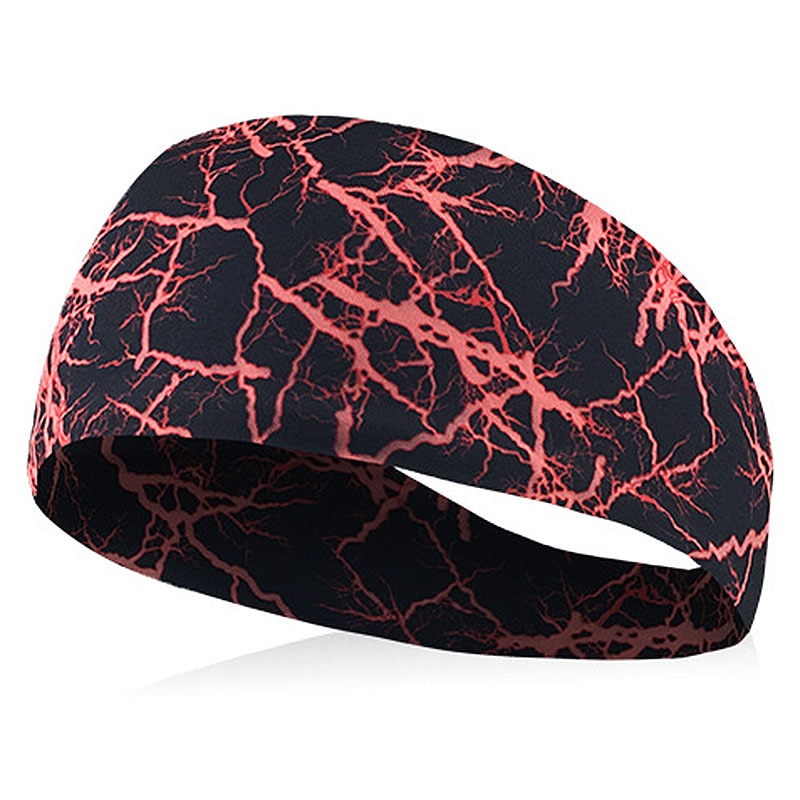 Tiara para homens e mulheres, popular, esportiva, fitas de cabelo para suar, dança de rua, ciclismo, acessórios masculinos, 1 peça